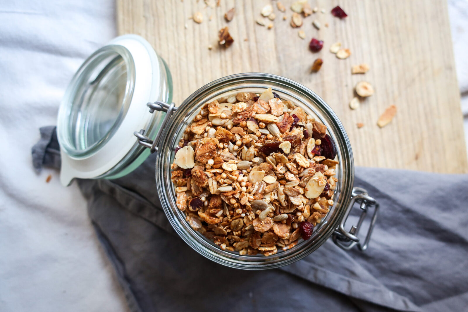 Mandlová granola