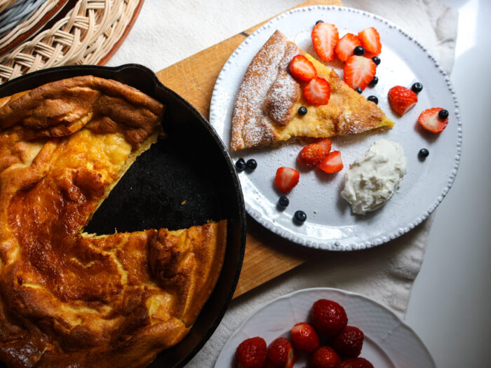 Palačinka Dutch Baby z jednozrnky