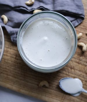 Kešu smetana na vaření